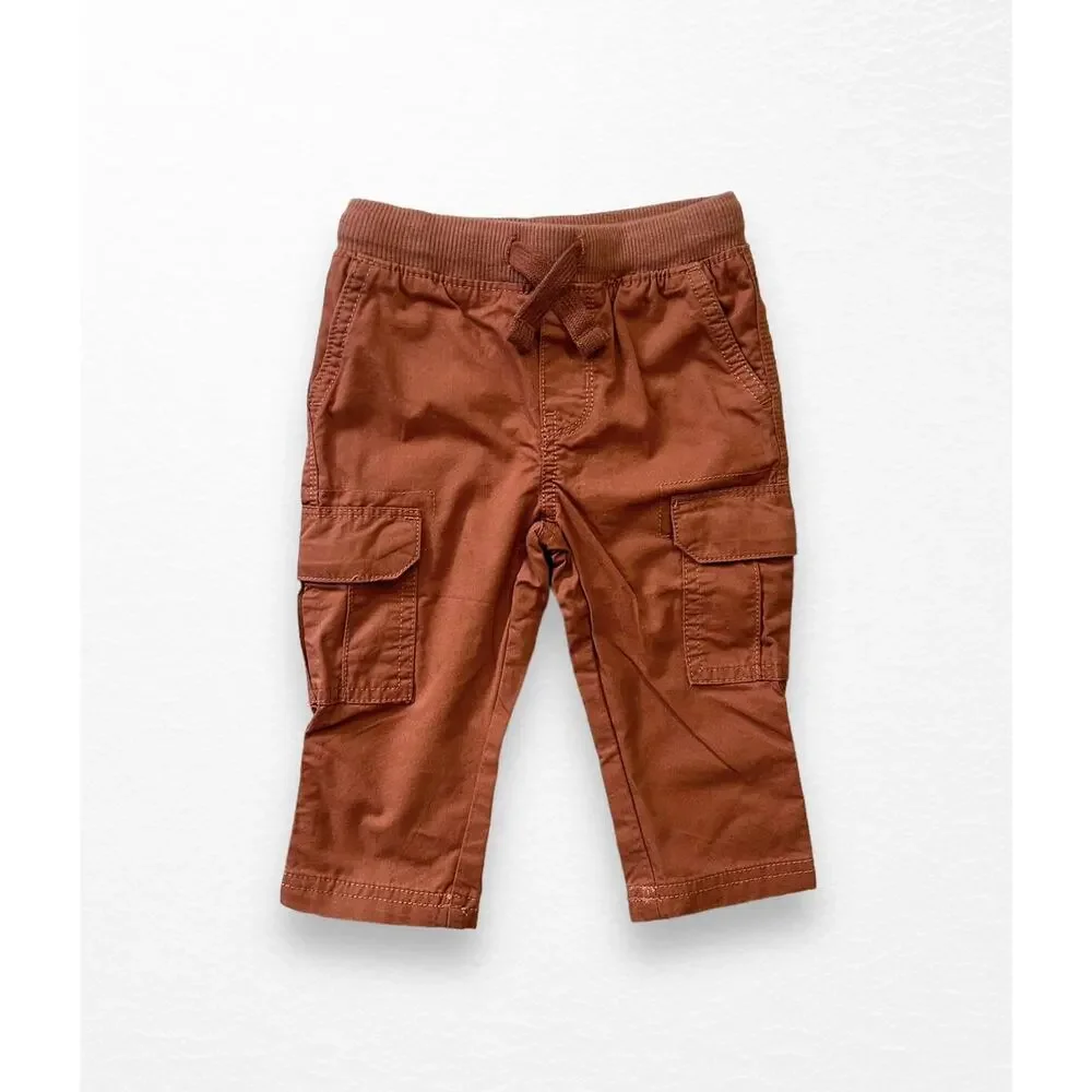 NWT Carter's Drawstring Cargo Pants, 9 Months